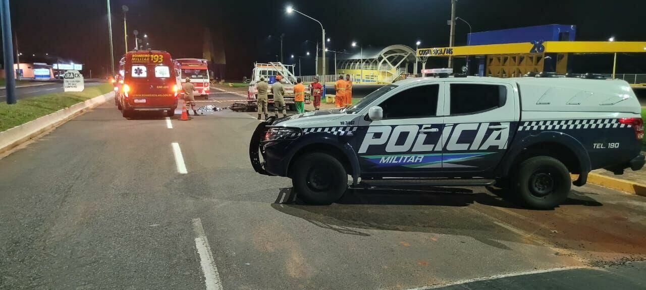 Imagem de compartilhamento para o artigo Moto de homem que morreu em acidente foi levada para Detran de Costa Rica da MS Todo dia